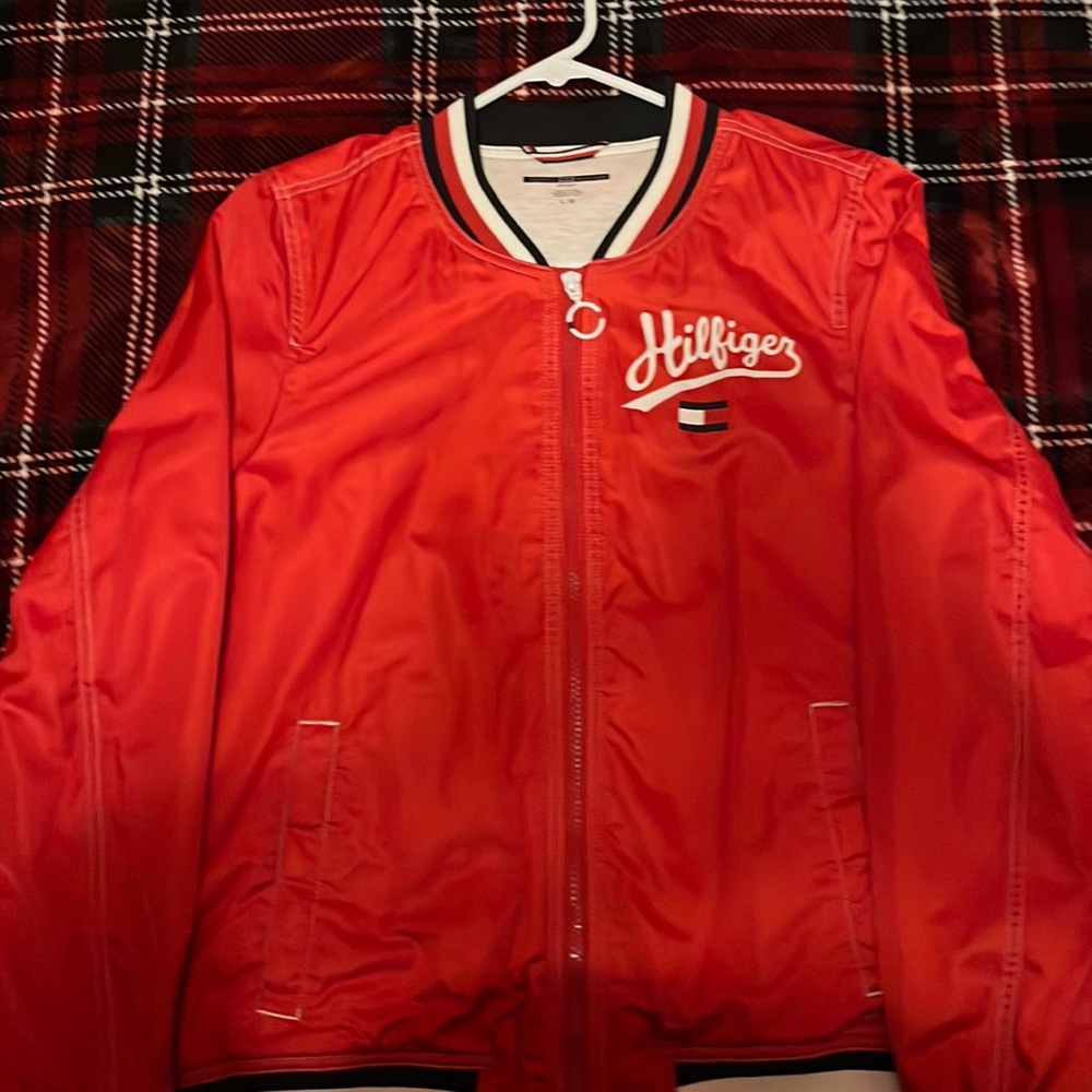 Red, large Tommy Hilfiger sport jacket